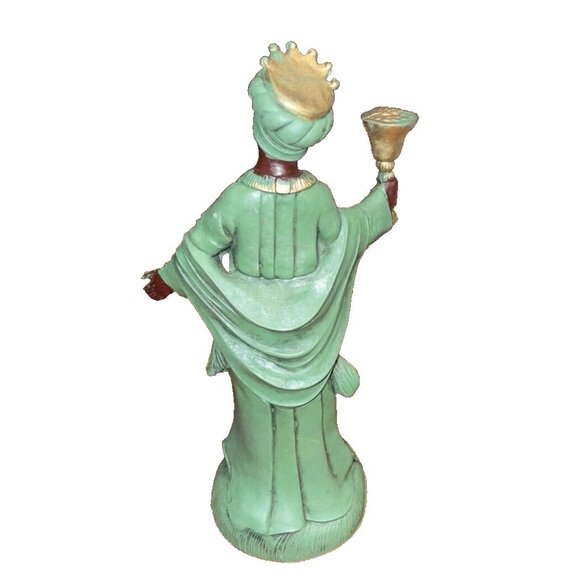 VINTAGE Christmas Nativity/Manger Replacement Figurine One Wisemen Made In Italy - Picture 2 of 2